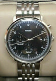 Fossil Chase Timer Chronograph Smoke Stainless Steel Watch FS5489