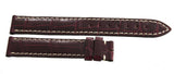 Longines 14mm x 14mm Burgundy Watch Band Strap