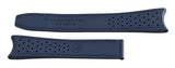22mm Raymond Weil Mens Freelancer 2760 Navy Blue Rubber Watch Band Strap I3.16