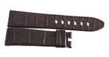 Montblanc Men's 22mm x 20mm Dark Brown Leather Watch Band Strap FTK
