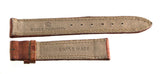 Revue Thommen 18mm x 16mm Brown Leather Watch Band Strap NOS