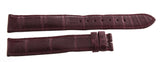 Chronoswiss 18mm x 16mm Burgundy Leather Watch Band CL