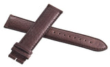 NEW Michele Womens 20mm Brown Genuine Leather Watch Band