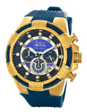 Invicta 26811 Bolt Blue Dial Two Tone Stainless Steel Chronograph Men's Watch