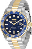 Invicta 33254 Pro Diver Blue Dial Two Tone Stainless Steel Men's Watch