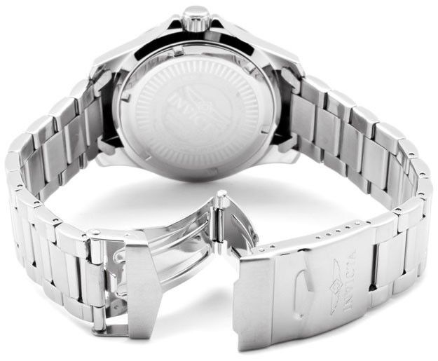 Invicta Men's 0442 Pro Diver Black Dial Stainless Steel Swiss Quartz Watch