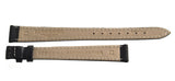 Genuine Longines 13mm x 10mm Black Watch Band Strap L632145417