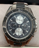 Michael Kors MK8454 Jetmaster Black Dial Stainless Chronograph Men's Watch