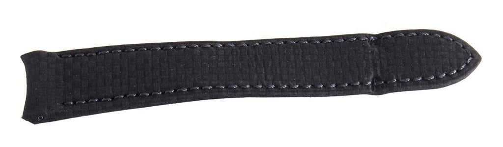 Raymond Weil Men's 20mm Black Carbon Fiber Watch Band Strap