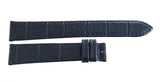 Genuine Longines 18mm x 16mm Blue Leather Watch Band Strap L682155245