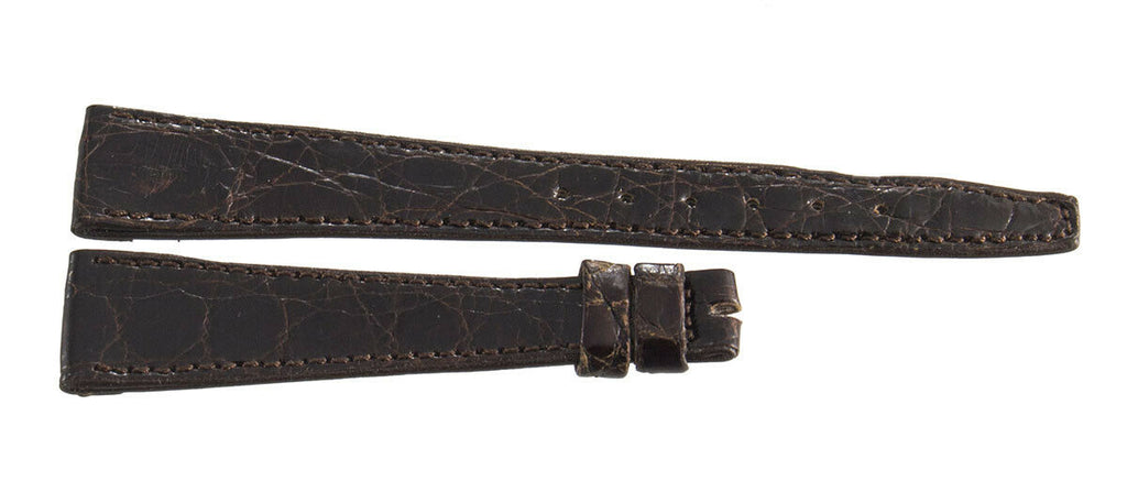 Girard Perregaux Women's 16mm x 10mm Brown Leather Watch Band