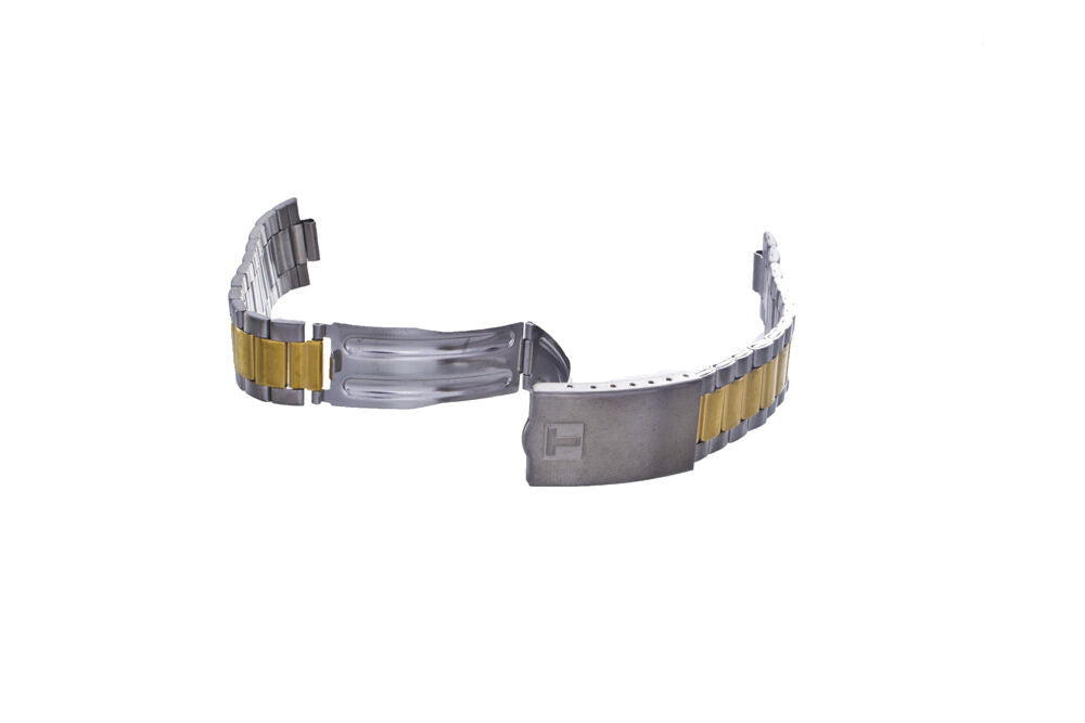 TISSOT 20 mm Stainless Steel Two-Tone Watch  Bracelet Strap Band