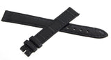 Chopard 13mm x 12mm Black Patent Leather Watch Band Strap 105