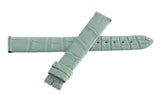Genuine Longines 13mm x 12mm Turquoise Leather Watch Band