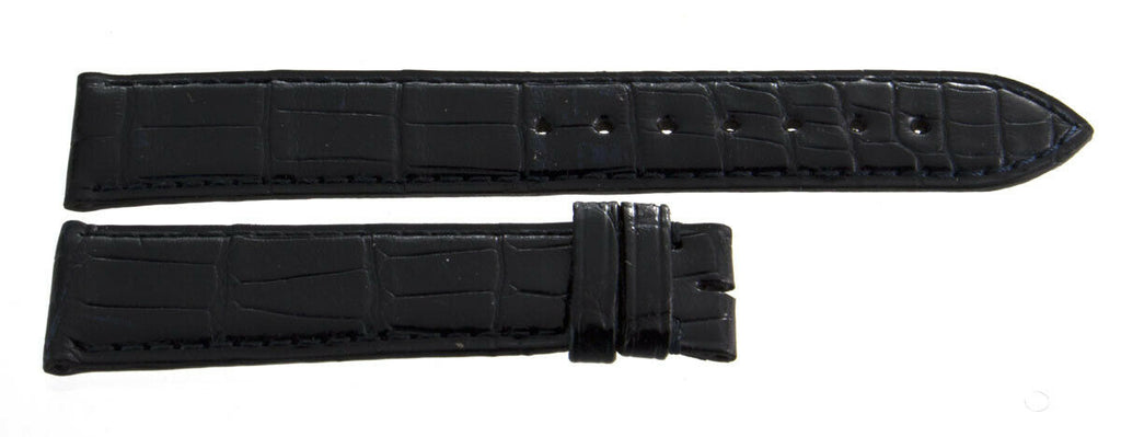 Zenith 18mm x 16mm Black Watch Band Strap 470