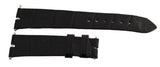 Van Cleef & Arpels 19mm x 16mm Black Shiny Leather Watch Band