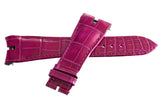 Roger Dubuis 25mm x 19mm Pink Leather Watch Band