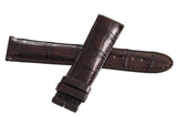 Montblanc Men's 19mm x 17mm Brown Leather Watch Band Strap FSK