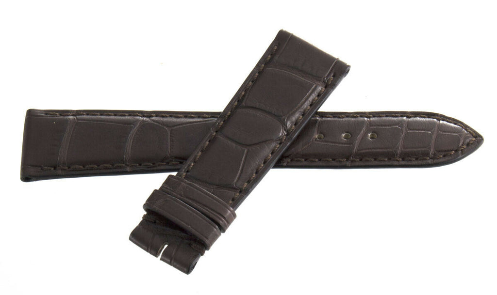 Zenith 19mm x 16mm Brown Watch Band Strap 19-504 XS