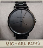 Michael Kors Ladies Jaryn Three-Hand Alloy Black 38mm Watch MK7082