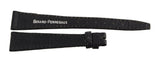 Girard Perregaux 16mm x 10mm Black Leather Watch Band Strap