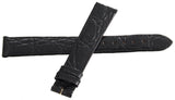 Zenith 14mm x 13mm Black Alligator Watch Band Strap 151