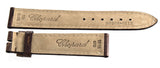 Chopard 18mm x 16mm Shiny Brown Watch Band 105 B0208-0112