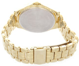 Anne Klein Women's AK/1762WTGB White Dial Gold-Tone Bracelet Watch