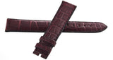 Chronoswiss 18mm x 16mm Burgundy Leather Watch Band KL