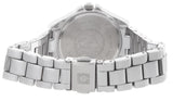 Anne Klein AK/2601SVSV Silver Dial Metal Bracelet Women's Watch W/ Crystals 32mm