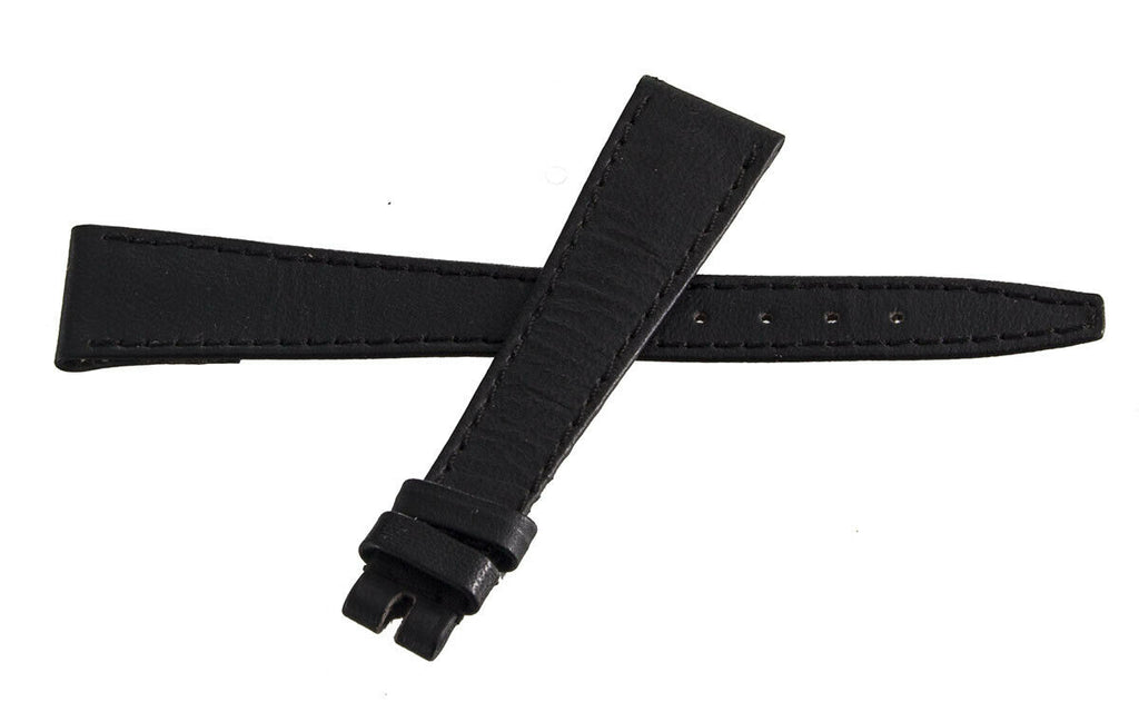Girard Perregaux 16mm x 10mm Black Leather Watch Band Strap