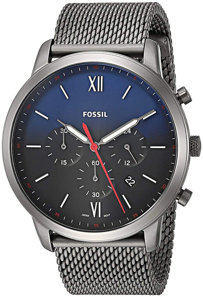 Fossil FS5383 Neutra Multicolor Dial Gunmetal Stainless Chronograph Men's Watch