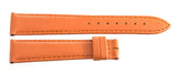 Longines 17mm x 14mm Orange Leather Watch Band L62159501 YEA4