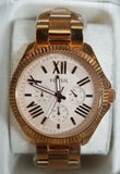 Fossil AM4569 Cecile Rose Gold Dial Rose Gold Stainless Steel Women's Watch