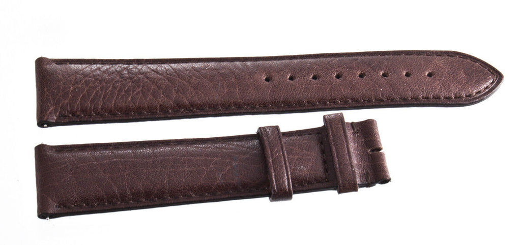 NEW Michele Womens 20mm Brown Genuine Leather Watch Band