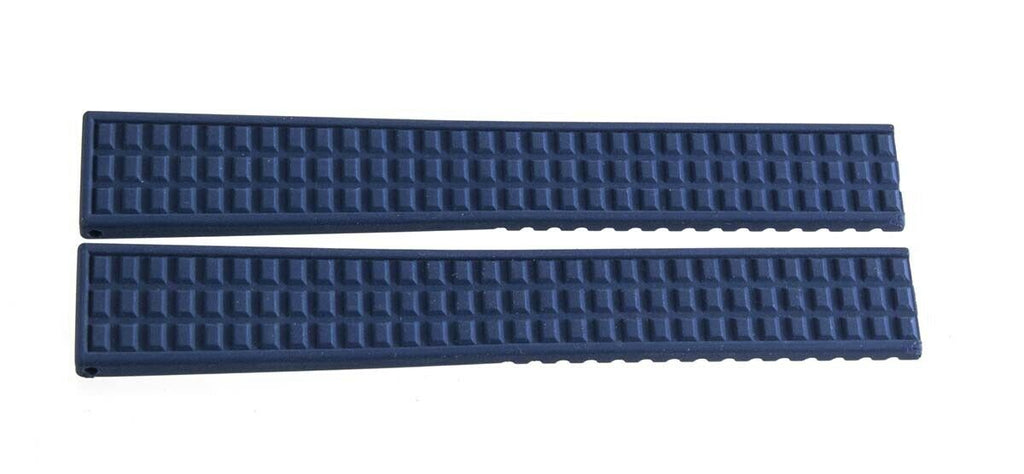 Authentic Patek Philippe Aquanaut 16mm x 14mm Navy Blue Rubber Watch Band Strap
