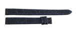 Genuine Universal Geneve NOS 12mm x 10mm Dark Blue Leather Watch Band Strap