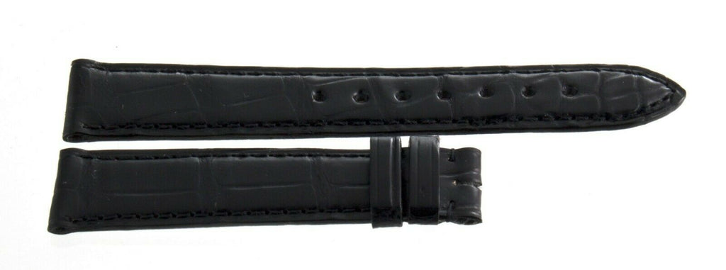 Zenith 16mm x 14mm Black Watch Band Strap 471