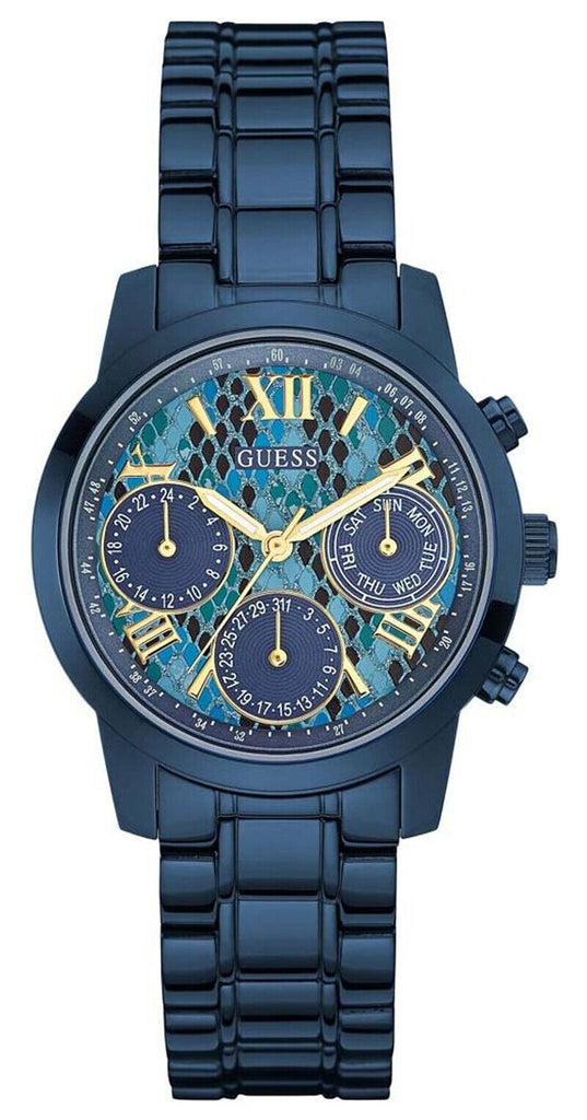 Guess W0448L10 Mini Sunrise Turquoise Dial Blue Stainless Steel Women's Watch