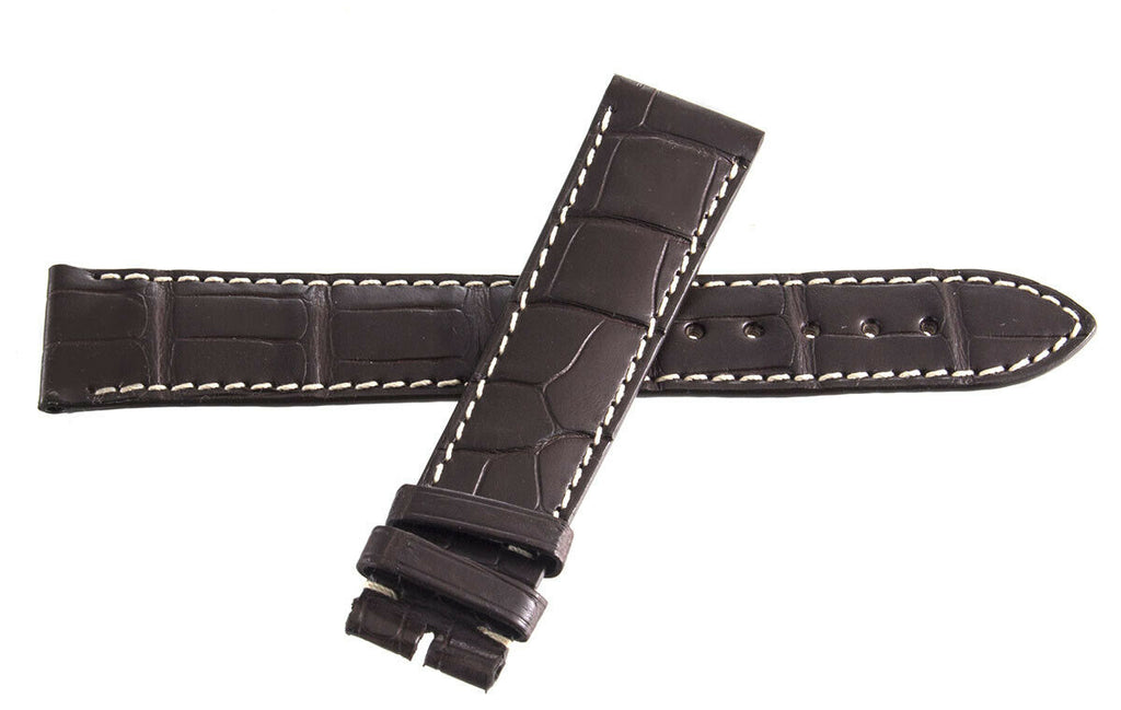 Genuine Longines 20mm x 18mm Brown Leather Watch Band L682110306