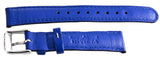 Invicta Womens 16mm Blue Lorica Watch Band Strap Silver Pin Buckle