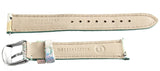 NEW Michele Womens 16mm Rainbow Genuine Leather Watch Band