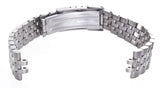 Tissot 14mm Women's Silver Stainless Steel Watch Band