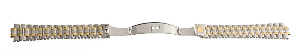 NEW Womens TISSOT 17mm Two-Tone Stainless Steel Bracelet Band Strap S 467/158