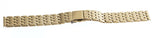 Fossil 14mm Gold Stainless Steel Bracelet Watch Band Bracelet BQ3463