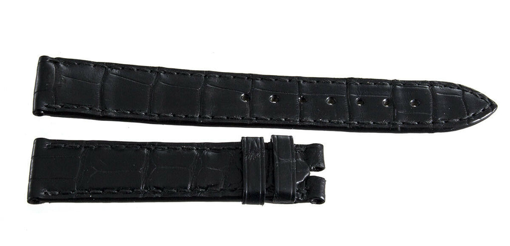 Chopard 18mm x 16mm Black Watch Band Strap 115 B0200-0122