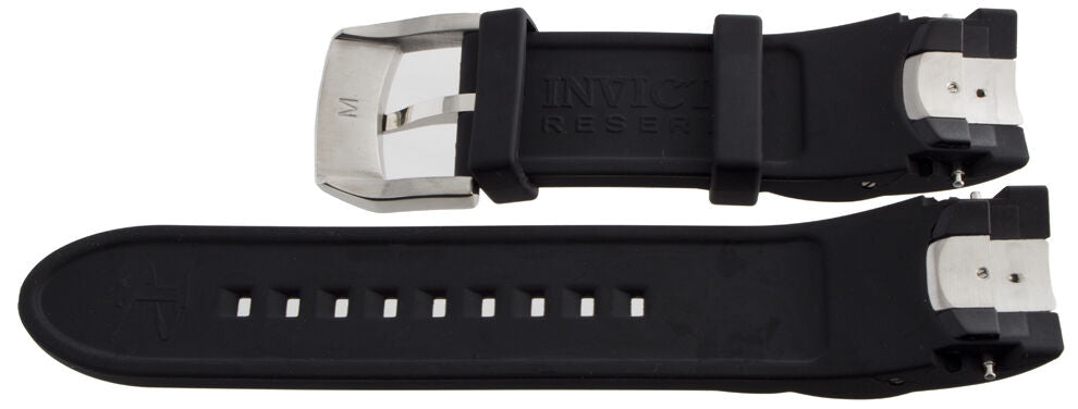 Invicta 26mm Black Rubber Men's Watch Band Strap for Invicta 13886 Venom