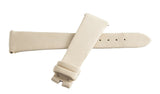 Authentic Patek Philippe 18mm x 14mm Beige Fabric Leather Watch Band Strap