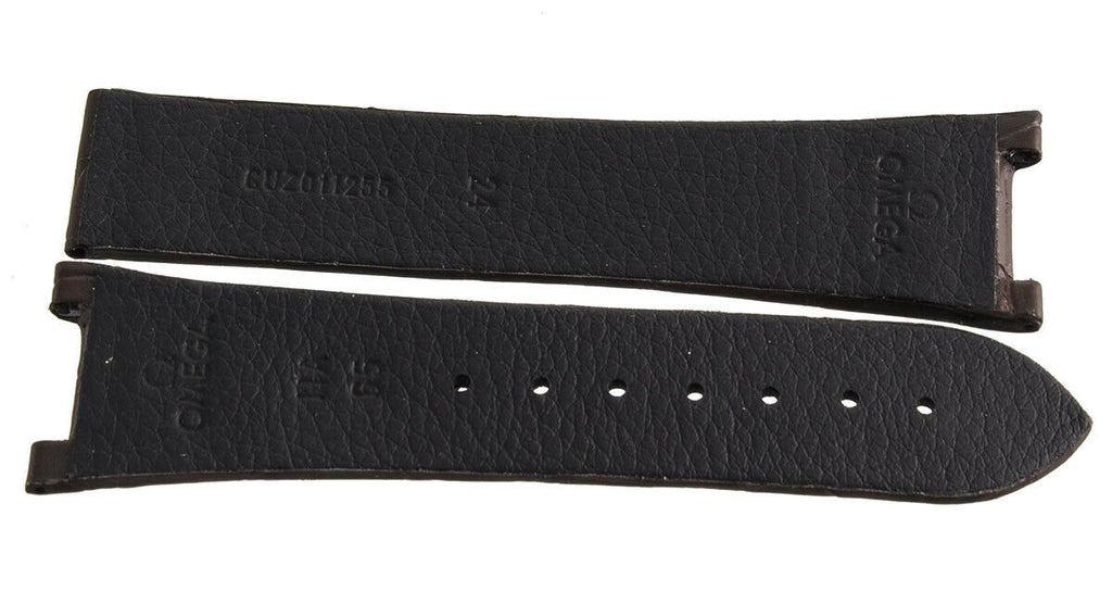 Omega 24mm x 18mm Brown Leather Watch Band CUZ011255 IIA