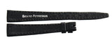 Girard Perregaux 14mm x 10mm Black Leather Watch Band Strap